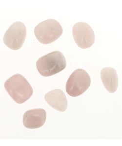 Quartz Rose 'A' roulées 200g, 1 part